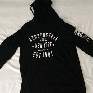 Aeropostale Large Black Hoodie
